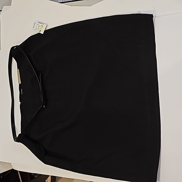 Boutique Essential Skirt Black Size 16  classic zipper back closure fully lined - Picture 3 of 7